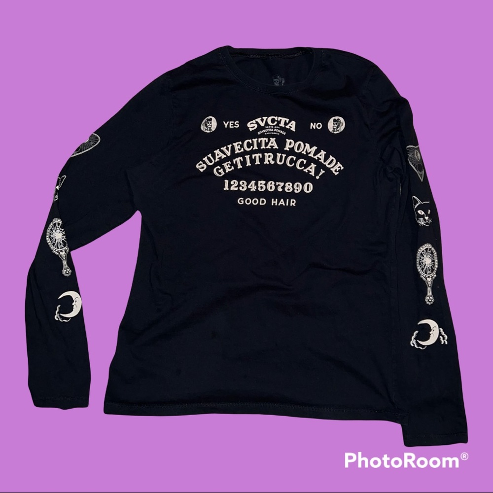 Suavecita- Long Sleeve Oujia Tee